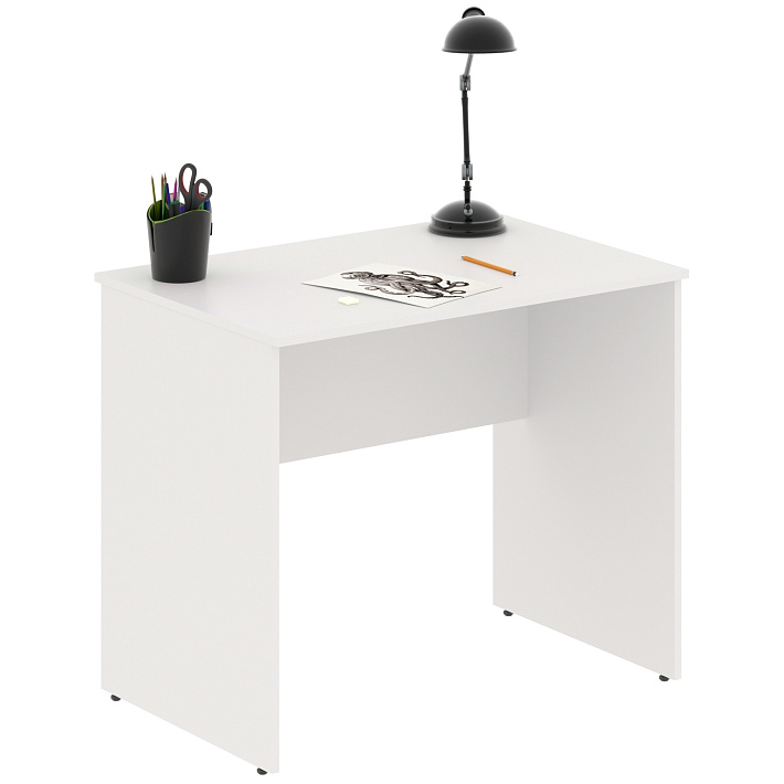 Стол рабочий SIMPLE 90x60 см, белый – фото 6